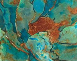 Metal Effects | Mixed Media Painting | by Ali Kay