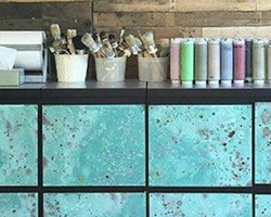 Metal Effects | Green Patina Finish | by The Painted Bench Hamilton