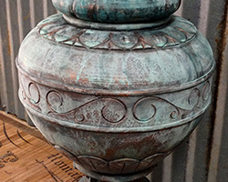 Metal Effects | Blue Patina Finish | by A to Z Custom Creations