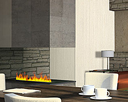 Metallic Plaster | White Sand | Strie Finish