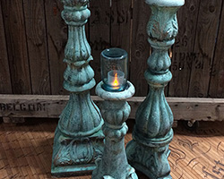 Metal Effects | Blue Patina Finish | by A to Z Custom Creations