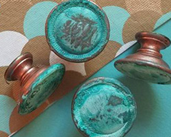 Metal Effects | Green Patina Finish | by A to Z Custom Creations