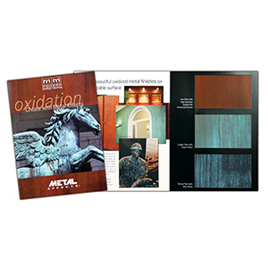 metal effects color card