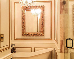 Satin Metallic | Layered Olumpic Gold, Pale Gold, Iridescent Gold | by Belle Arti