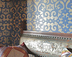 Satin Metallic | Pale Gold | by Cynthia Davis and Rena Paris of Wallternatives