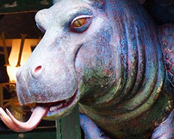 Theme Paint | Universal Studios, Diagon Alley | Hollywood, California | Aaron Marable of Marable Studios