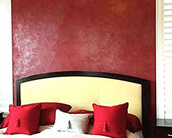 Venetian Plaster | Ruby Wall | by Kelly Peterson