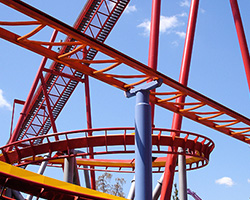Theme Paint | Theme Park Rollercoaster